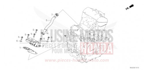 COUVERCLE DE RENIFLARD CB750AP de 2024